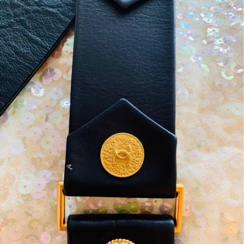 Chanel中古腰帶75釐米-4