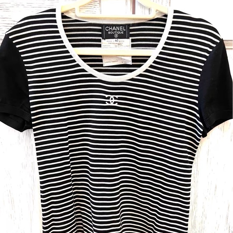 Chanel中古短袖40碼-4