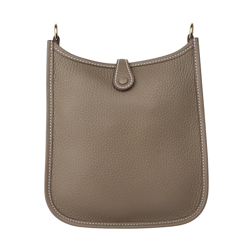 Hermes mini evelyne 大象灰 金16-2