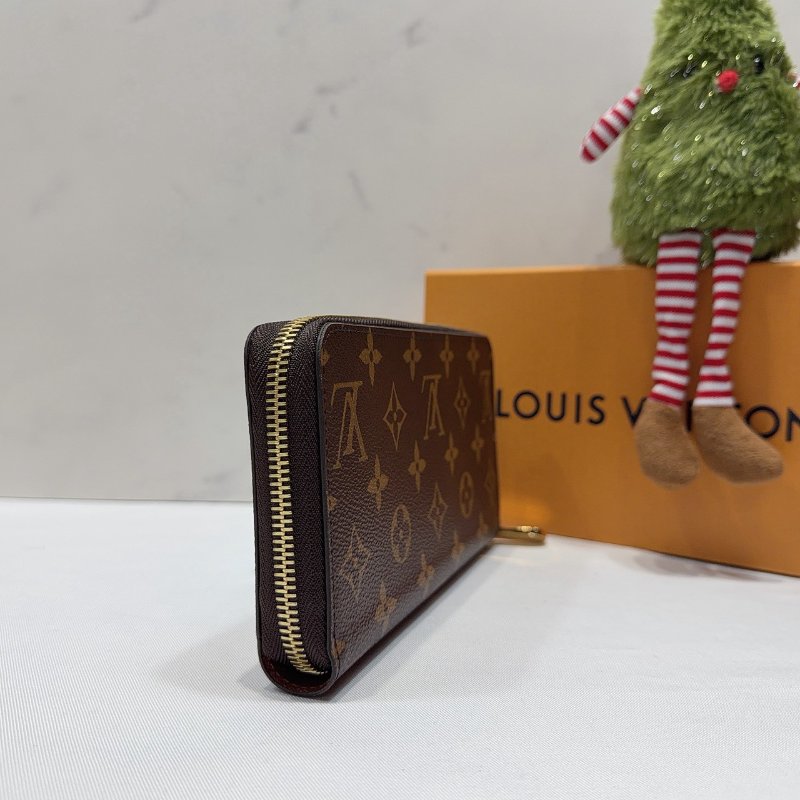 LV Monogram拉鍊長夾-3