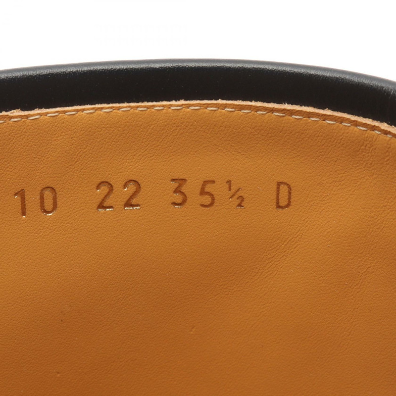 Christian DIOR EMPREINTE 長靴,35.5碼,黑色真皮,二手女款-6