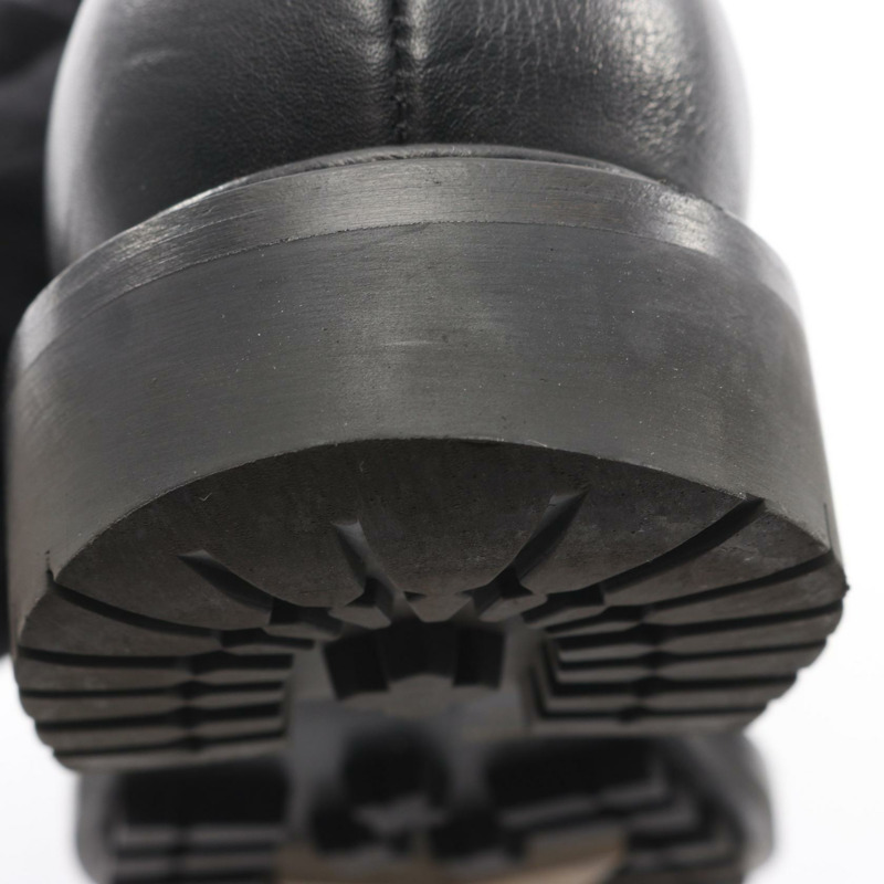 Christian DIOR EMPREINTE 短靴鞋 #36 黑色皮革二手女鞋-9