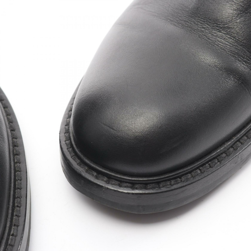 Christian DIOR EMPREINTE 短靴鞋 #36 黑色皮革二手女鞋-11