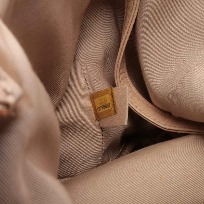 香奈兒 (CHANEL) Unlimited 壓花logo肩背包，黑色皮革，二手，女士款，附五金配件-7