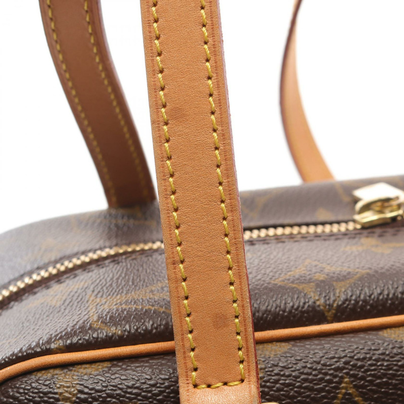 棕色 原花 帆布 Cite MM 肩背包【LOUIS VUITTON LV 路易威登】 M51182-8