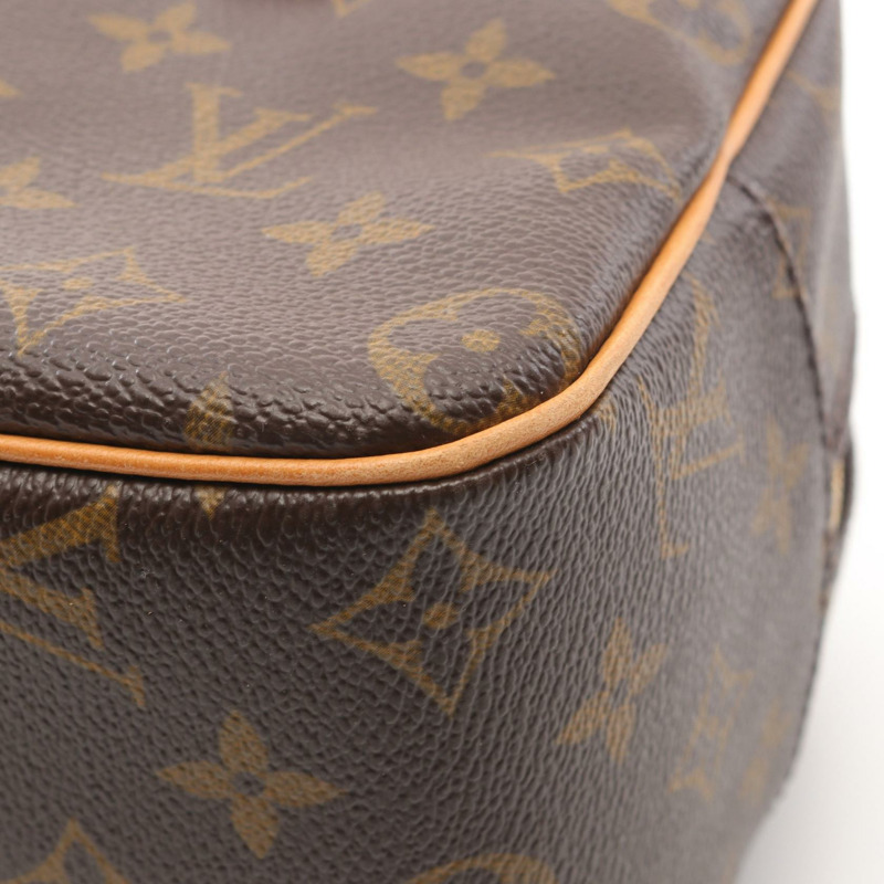 棕色 原花 帆布 Cite MM 肩背包【LOUIS VUITTON LV 路易威登】 M51182-11