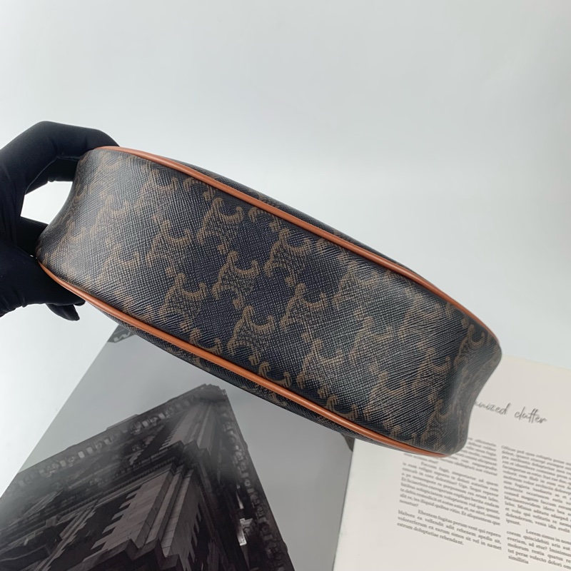 Celine腋下包經典老花配色❤️包況很新👍-1