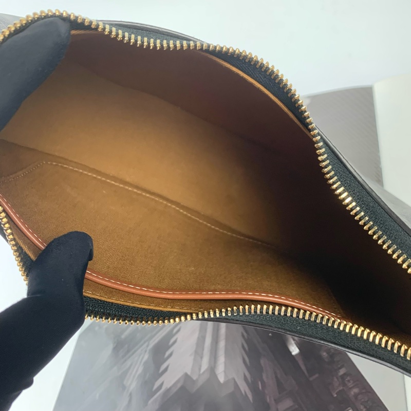 Celine腋下包經典老花配色❤️包況很新👍-10