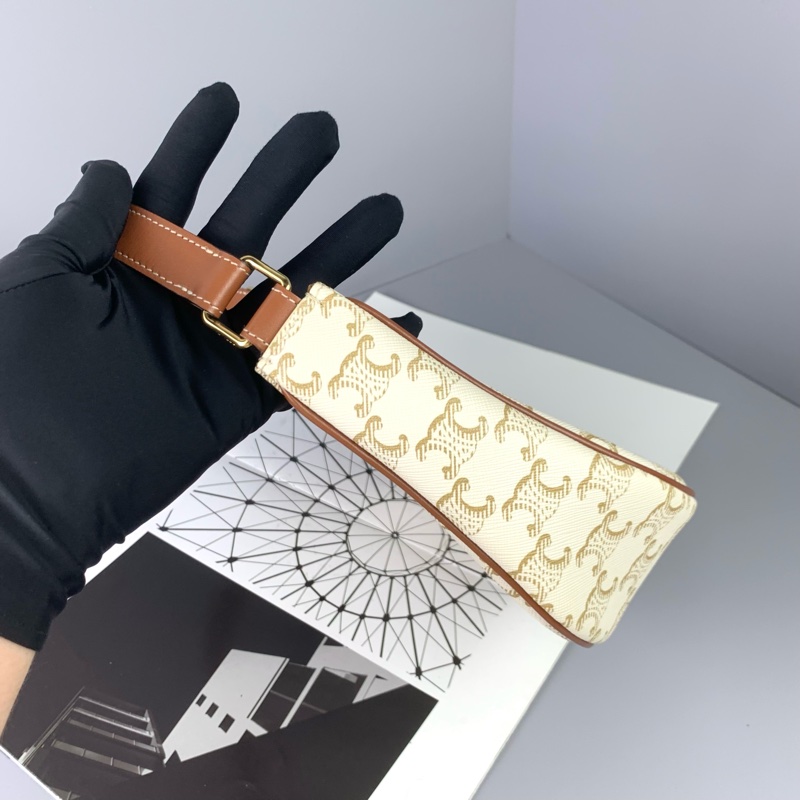 Celine白色腋下包🤍包況很新❤️-2