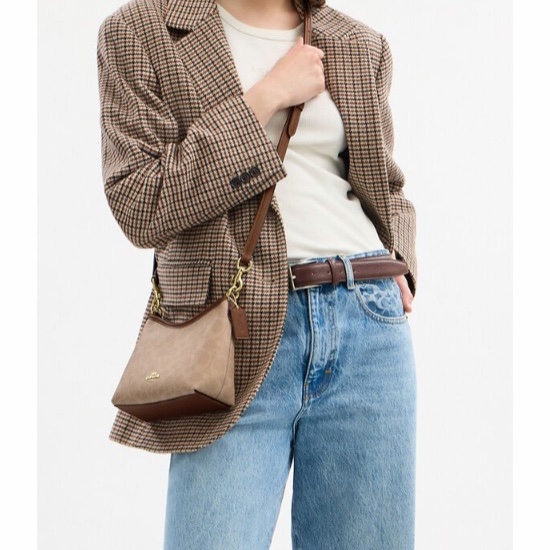 Coach 女士 Laurel 經典帆布小號單肩包均碼碼19cm*8.5cm*15.5cm-3