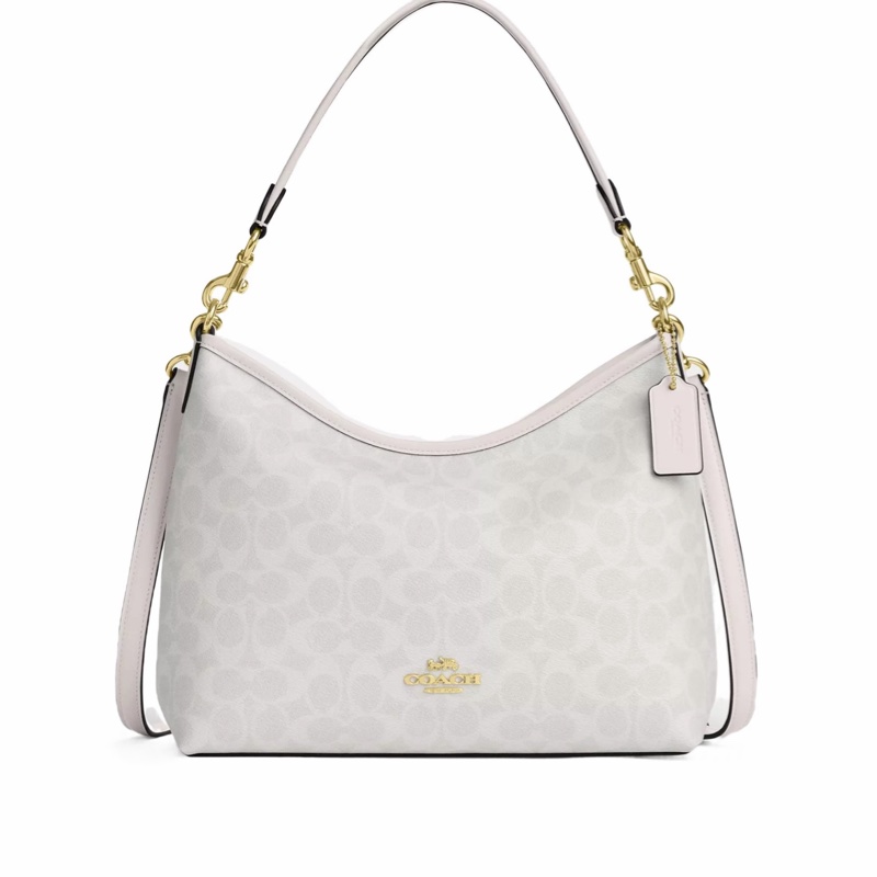 Coach 女士 Laurel 標誌性帆布單肩包均碼碼31cm*10.8cm*23.5cm-0