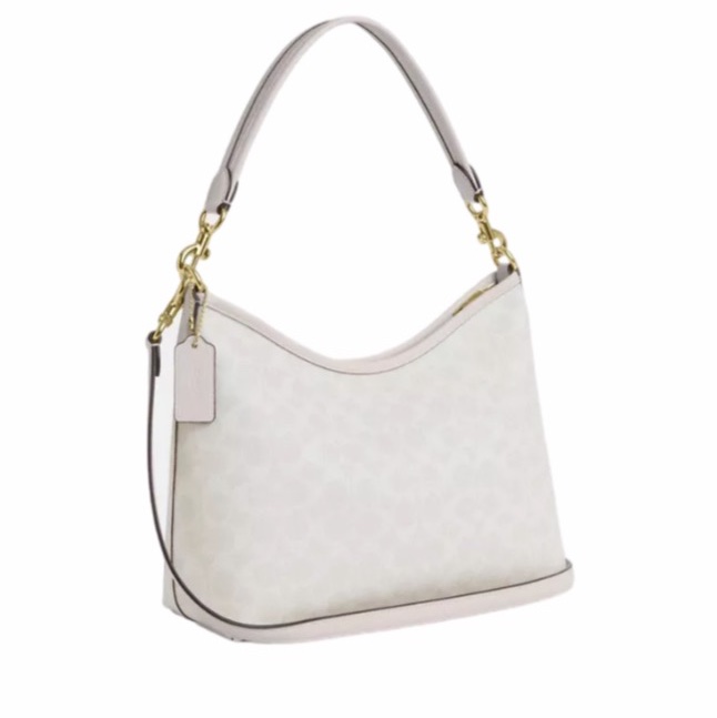 Coach 女士 Laurel 標誌性帆布單肩包均碼碼31cm*10.8cm*23.5cm-3