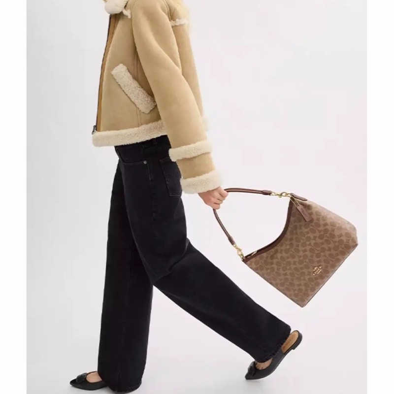 Coach 女士 Laurel 單肩包均碼碼31cm*11cm*23cm-4