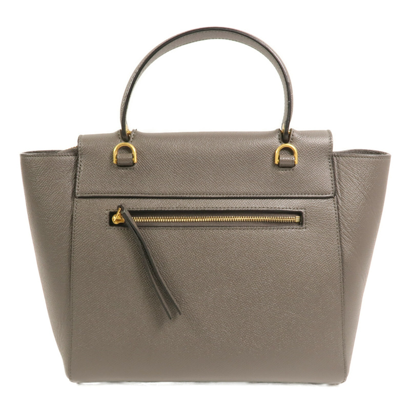 CELINE 牛皮皮革Micro Belt Bag金扣手挽肩背兩用袋-1