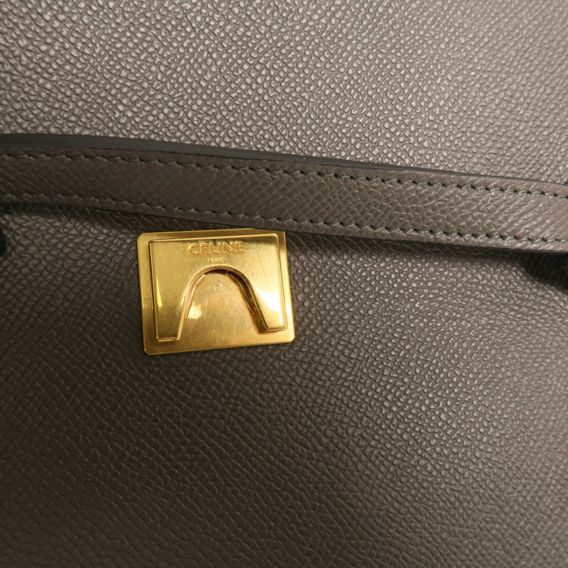 CELINE 牛皮皮革Micro Belt Bag金扣手挽肩背兩用袋-12