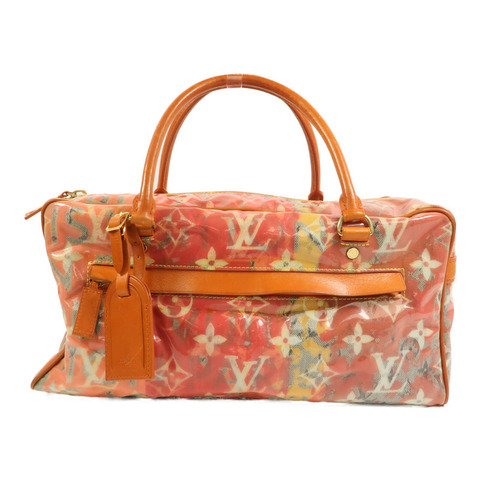 LOUIS VUITTON Monogram Pulp Weekender PM金扣肩背袋