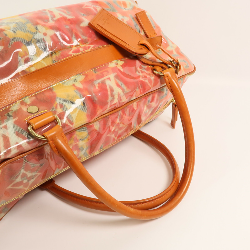 LOUIS VUITTON Monogram Pulp Weekender PM金扣肩背袋-3