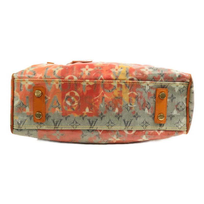 LOUIS VUITTON Monogram Pulp Weekender PM金扣肩背袋-4