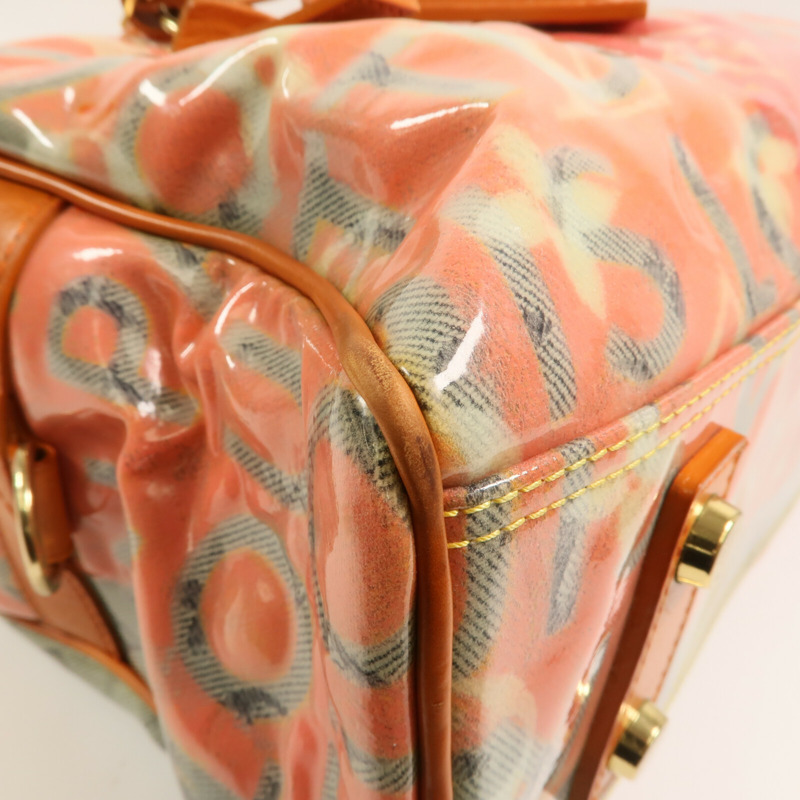 LOUIS VUITTON Monogram Pulp Weekender PM金扣肩背袋-6