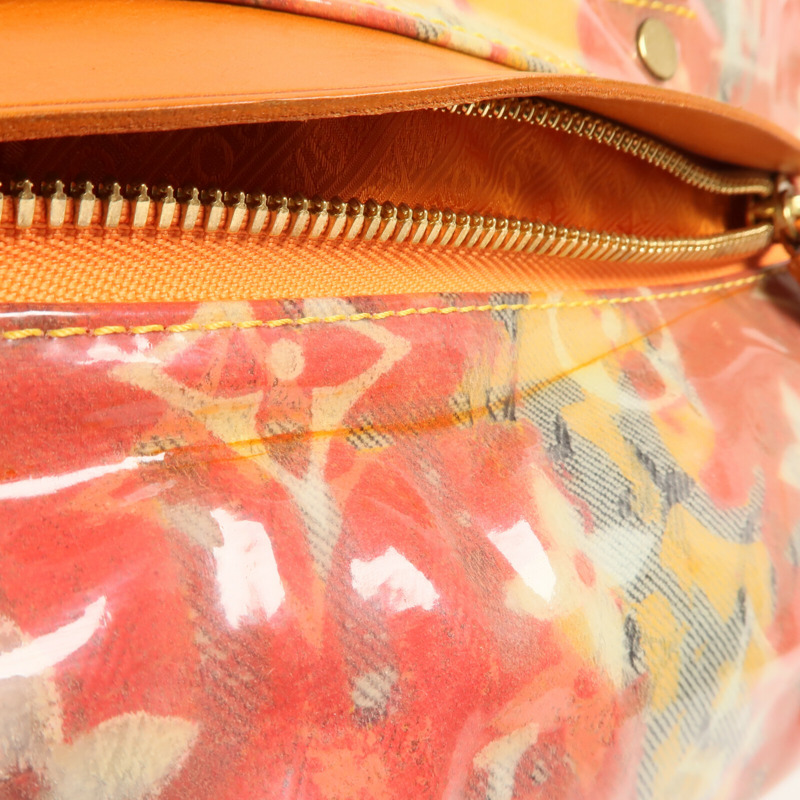 LOUIS VUITTON Monogram Pulp Weekender PM金扣肩背袋-15