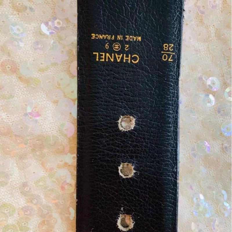 Chanel中古腰帶70釐米可以調節-2