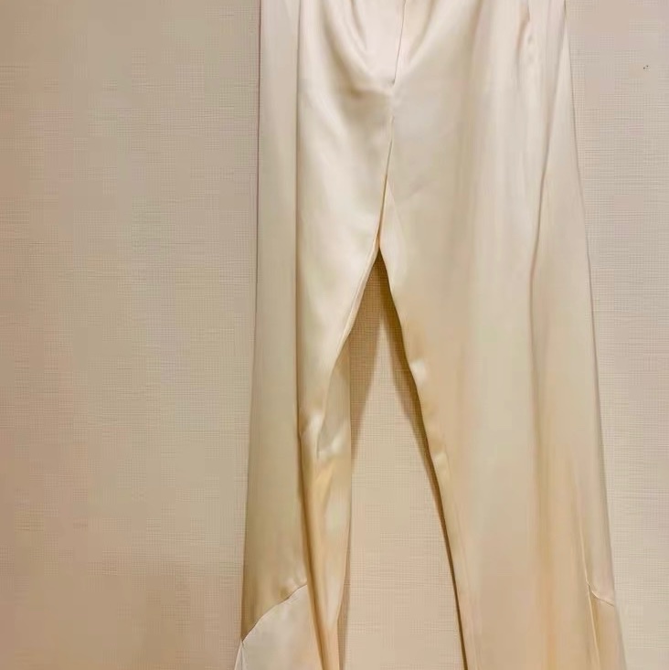 Chanel真絲長褲36碼-0