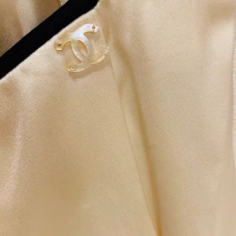 Chanel真絲長褲36碼-5