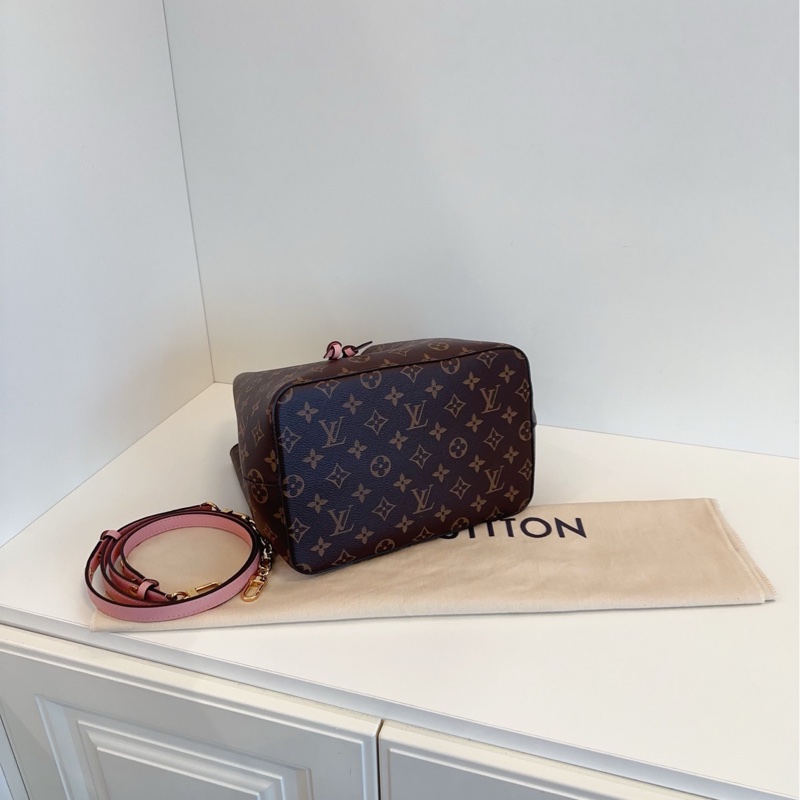 【99新🆕】LV Neonoe老花粉水桶包 中號 單肩包-3