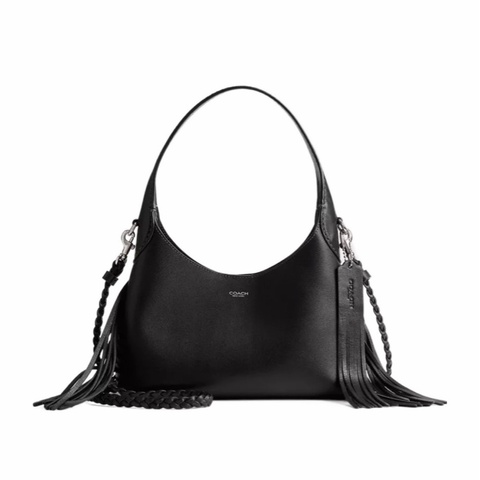 Coach 女士 Brooklyn 23 號流蘇單肩​​包均碼碼23.5cm*7.6cm*18.4cm