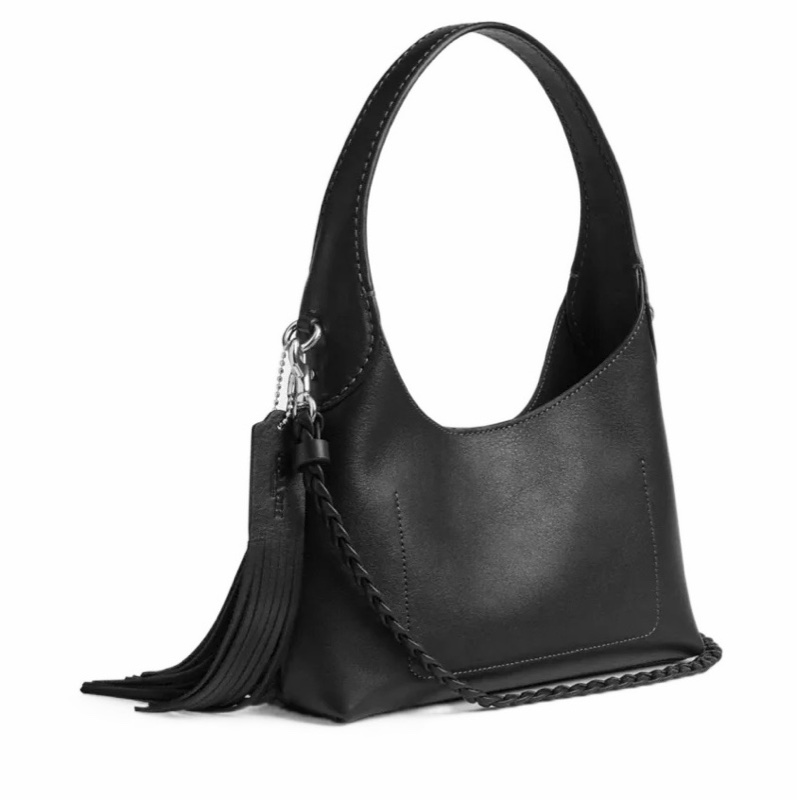 Coach 女士 Brooklyn 23 號流蘇單肩​​包均碼碼23.5cm*7.6cm*18.4cm-2