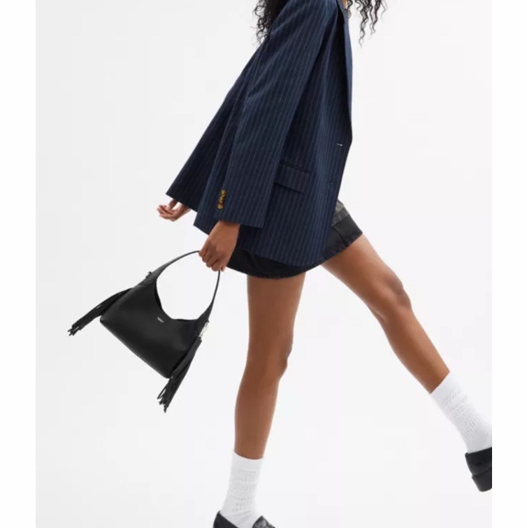 Coach 女士 Brooklyn 23 號流蘇單肩​​包均碼碼23.5cm*7.6cm*18.4cm-7