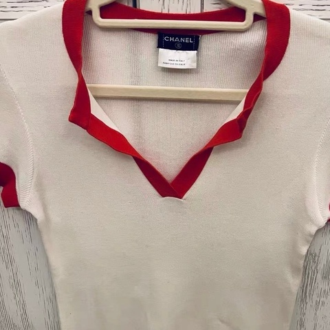 Chanel中古短袖上衣38碼