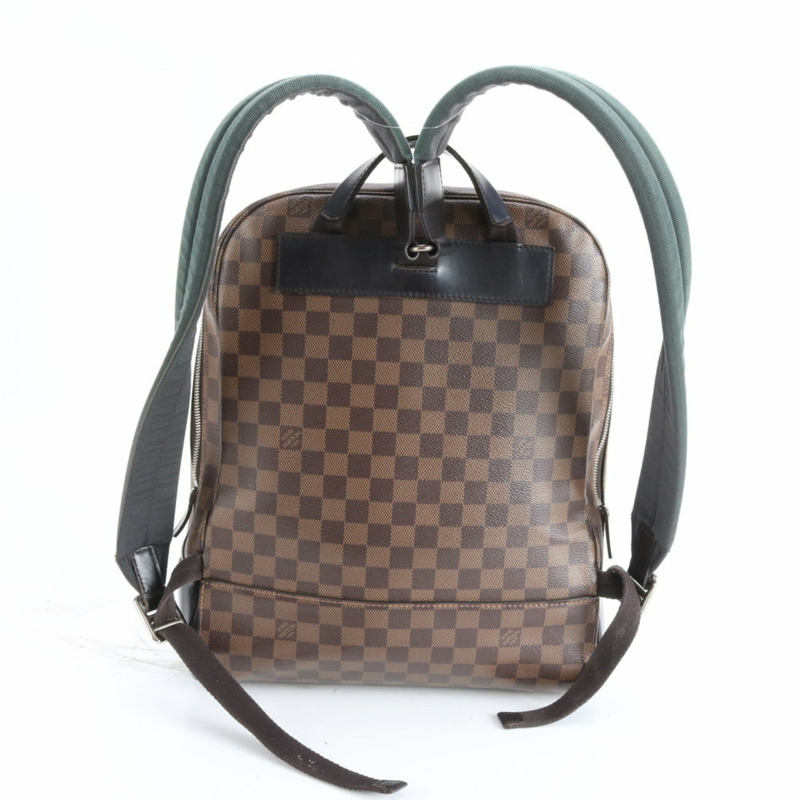 路易威登 Damier Jake 雙肩包 N41558 皮革 兩用雙肩包 單肩包 男士-1