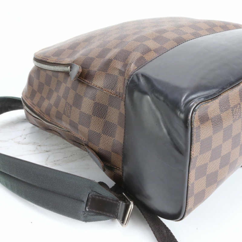 路易威登 Damier Jake 雙肩包 N41558 皮革 兩用雙肩包 單肩包 男士-4