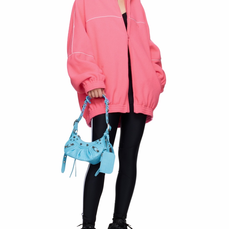 Balenciaga 女士 Le Cagole XS徽標單肩包均碼碼XS、25.9cm*6.9cm*16cm-4