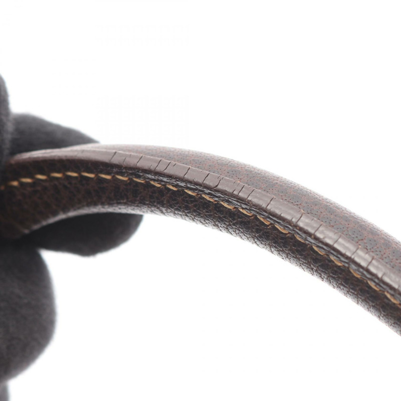 愛馬仕 Garden Party PM 手提包 H Toile H 皮革 Ecru Ebene 二手 SHW-8