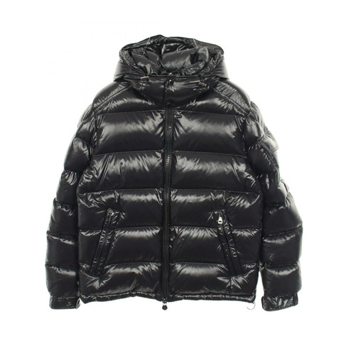 MONCLER MAYA 羽絨外套 #2 連帽衫 1A53600 尼龍 黑色 二手 男款