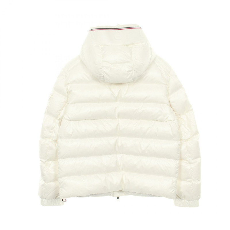 MONCLER PAVIN 羽絨外套 #1 連帽衫 尼龍 白色 二手 男款-1