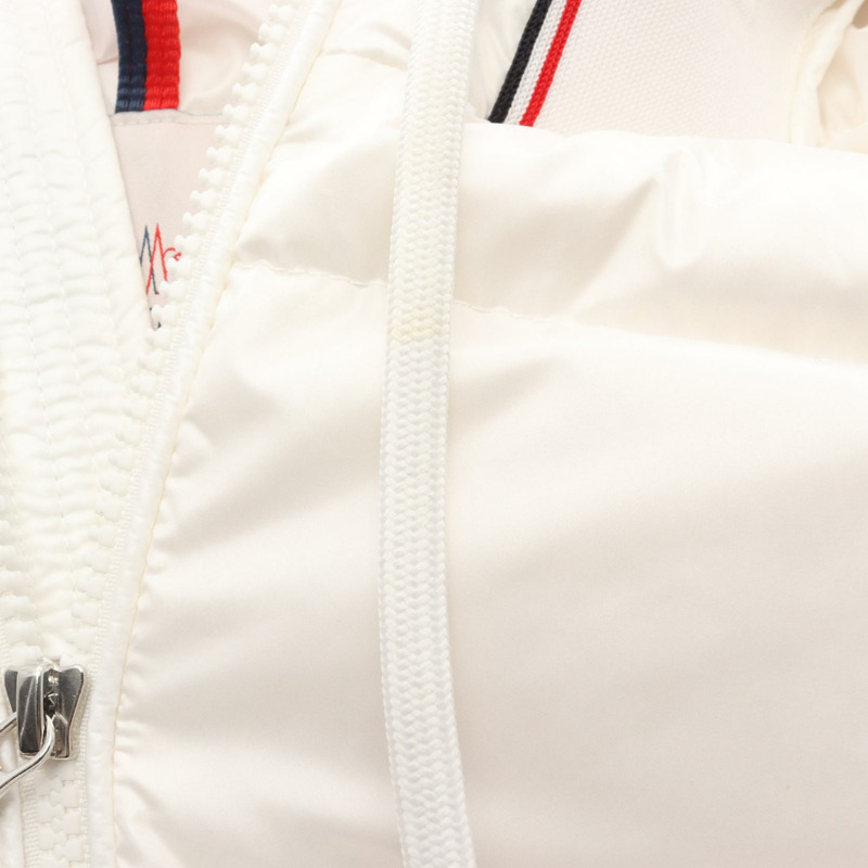 MONCLER PAVIN 羽絨外套 #1 連帽衫 尼龍 白色 二手 男款-6