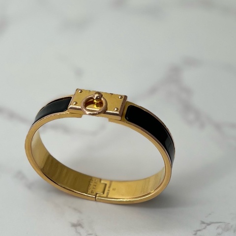 💗香緹國際精品💗 820 Hermes 單環手鍊 #黑金