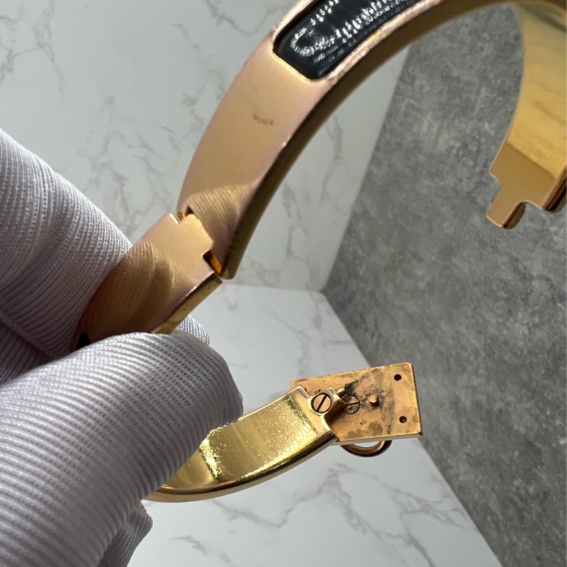 💗香緹國際精品💗 820 Hermes 單環手鍊 #黑金-6