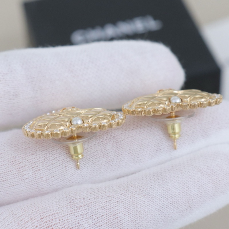 99新閑置品 Chanel 香奈兒愛心耳釘-14