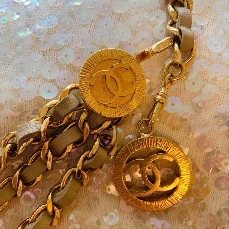 Chanel中古腰鏈-0