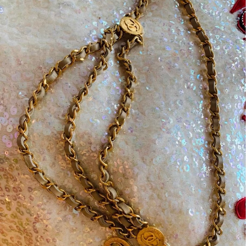 Chanel中古腰鏈-1