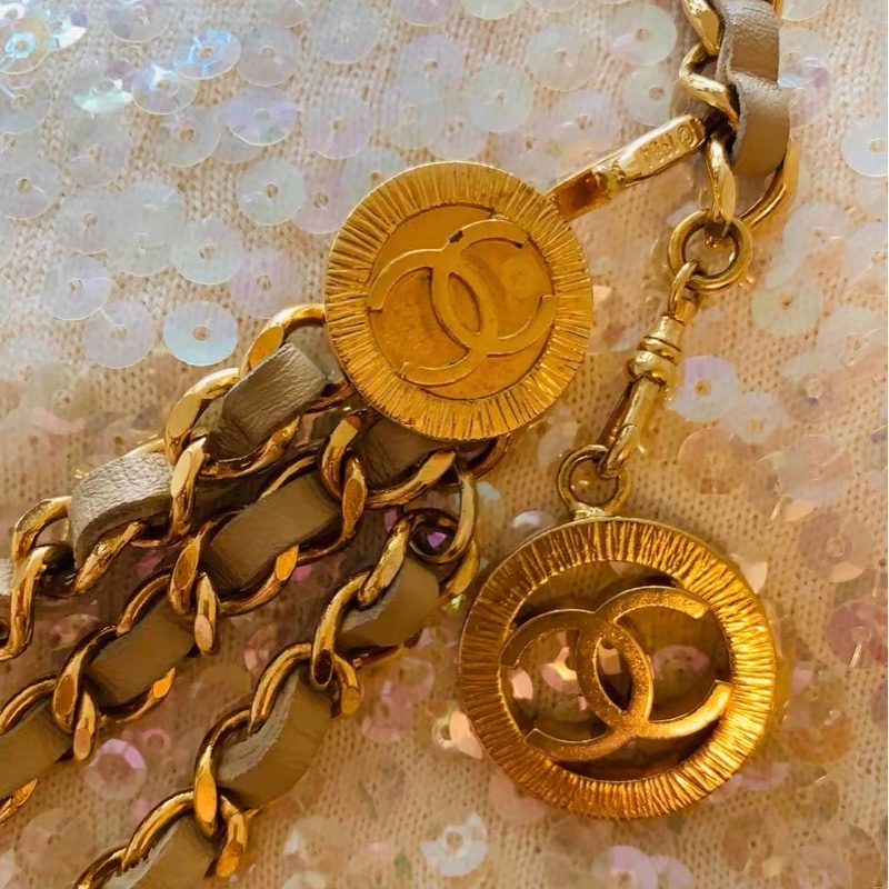 Chanel中古腰鏈-3