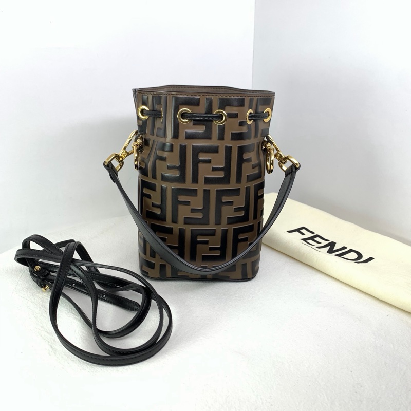 Fendi 女士 MON TRESOR迷你手提包均碼碼小號、12cm*10cm*18cm-3