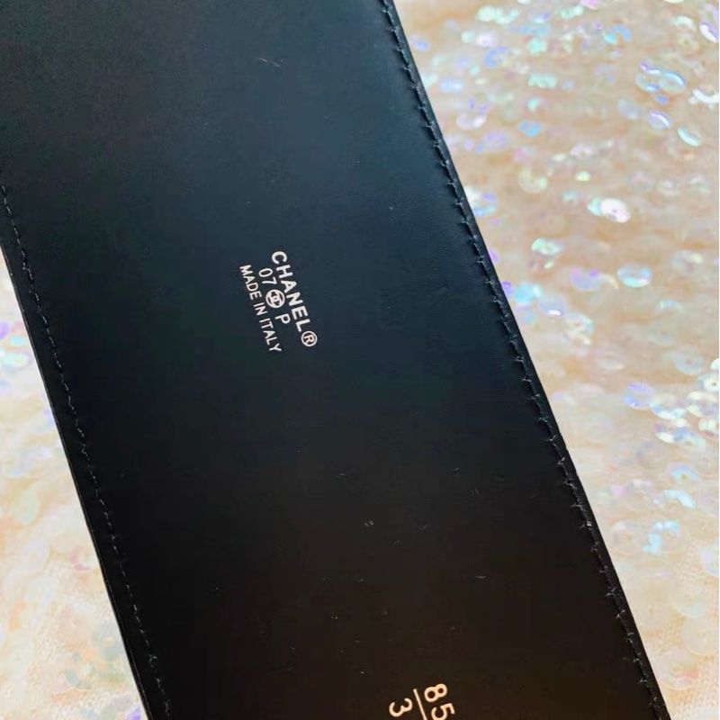 Chanel中古腰帶85釐米可以調節-1