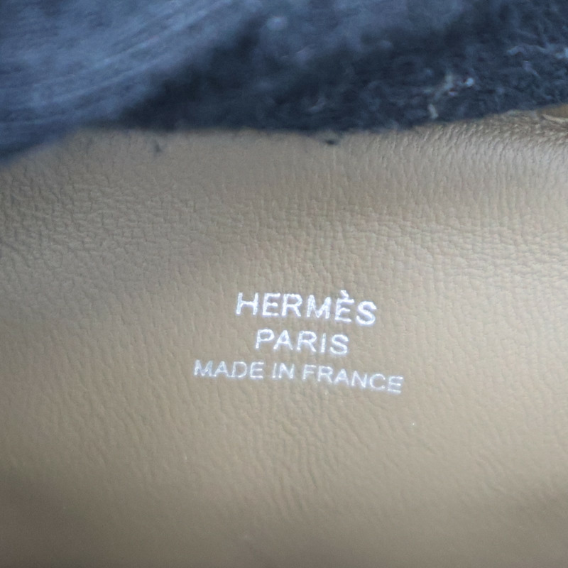 大象灰 Swift 牛皮 In The Loop 腰包 銀扣 U刻【HERMES 愛馬仕】 H080211CK18-5