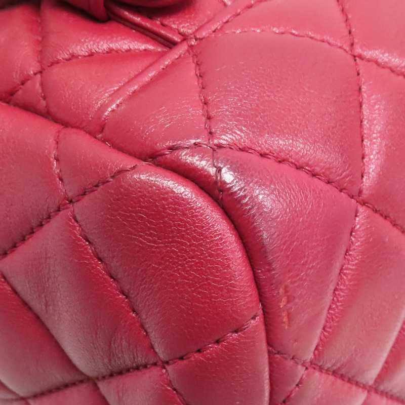 紅色 菱格紋 羊皮 Urban Spirit 後背包 A91121【CHANEL 香奈兒】 A91121-15