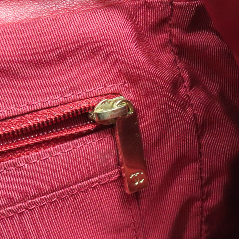 紅色 菱格紋 羊皮 Urban Spirit 後背包 A91121【CHANEL 香奈兒】 A91121-18